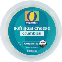 O Organics Cheese Soft Goat Crumbled - 4 Oz