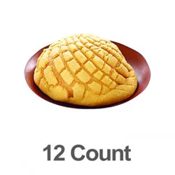 Bakery Mini Sweet Bread Conchas - 12 Ct