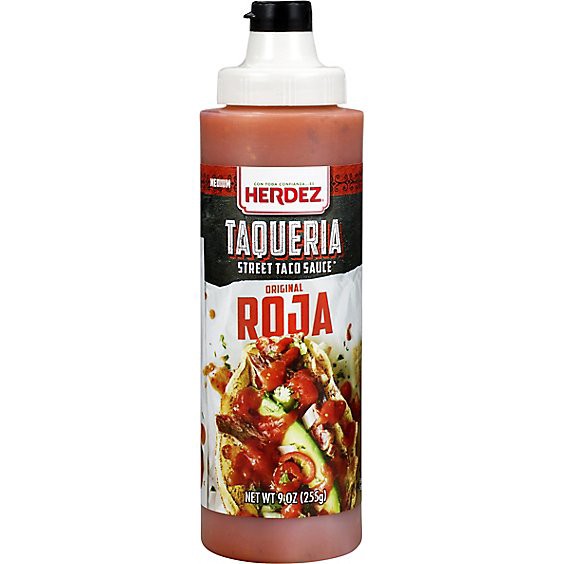 slide 1 of 10, Herdez Red Taqueria Street Sauce - 9 Oz, 9 oz