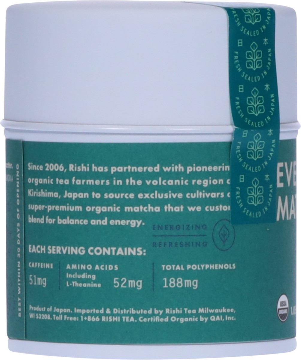 slide 9 of 14, Rishi Organic Single Origin Everyday Matcha Tea - 1.05 oz, 1.05 oz