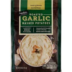Signature Select Roasted Garlic Mashed Potatoes - 4 Oz