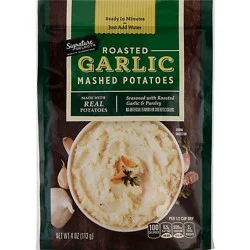 Signature Select Roasted Garlic Mashed Potatoes - 4 Oz