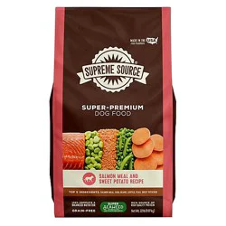 Supreme Source Dog Food Grain Free Salmon Meal And Sweet Potato Bag - 22 Lb
