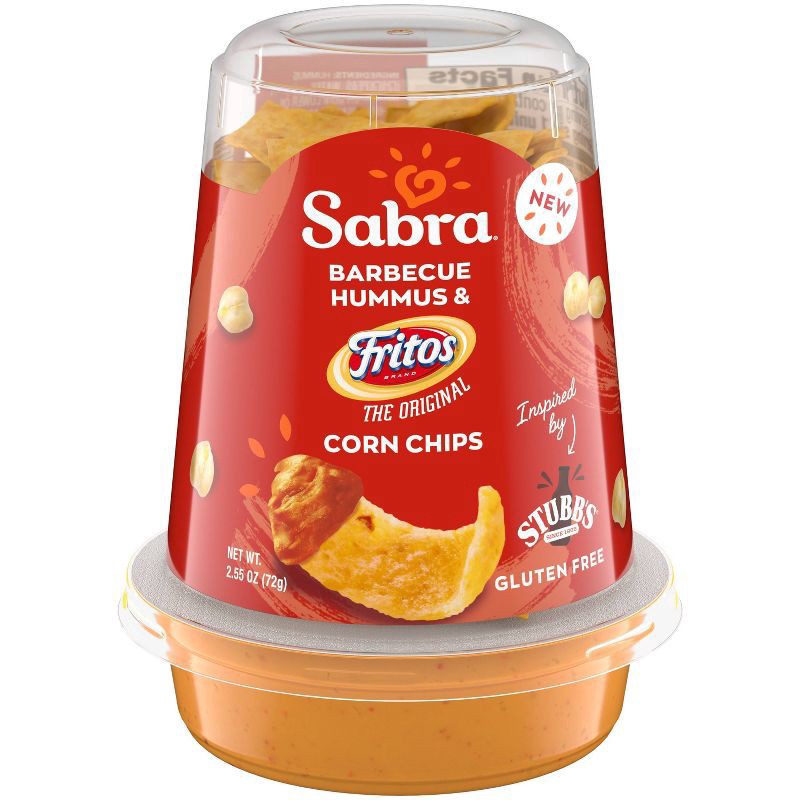 slide 1 of 7, Sabra Bold Snacker BBQ Dip - 2.55oz, 2.55 oz