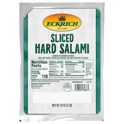 Eckrich Sliced Hard Salami
