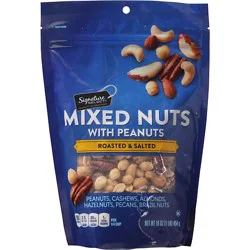 Signature Select Mixed Nuts With Peanuts - 16 Oz