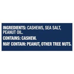 Planters Cashews With Sea Salt Jar - 26 Oz
