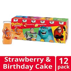 Danimals Strawberry Explosion & Birthday Cake Variety Pack Smoothies - 12-3.1 Fl. Oz