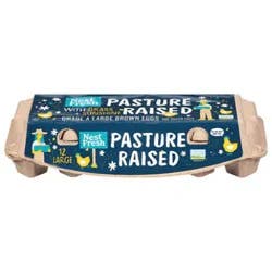 Nestfresh Pasture Raised Lg Brown Eggs 9 Dzn - 1 Dozen