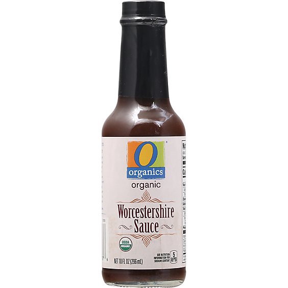 slide 1 of 1, O Organics Organic Sauce Worcestershire Bottle - 10 Fl. Oz., 10 fl oz