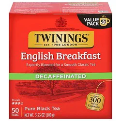 Twining Tea Tea Englsh Brkfst Decaf - 50 Bag