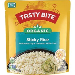 Tasty Bite Organic Sticky Rice Soft And Chewy Sticky Rice - 8.8 Oz
