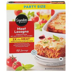 Signature Select Party Size Meat Lasagna - 90 Oz