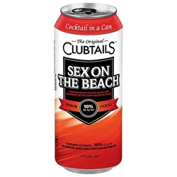 Clubtails Sex On The Beach - 16 Fl. Oz.