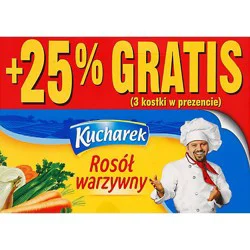 Kucharek Bulion Warzywny 4.23 Oz - 4.23 Oz