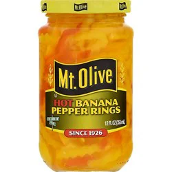 Mr Olive Hot Banana Pepper - 12 Fl. Oz.
