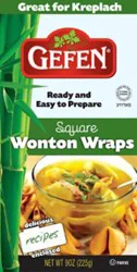 Gefen Wraps Wonton Square - 24 Oz