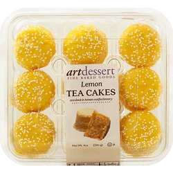 Art Dessert Lemon Tea Cakes - Each