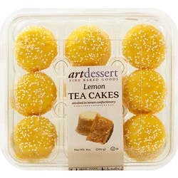 Art Dessert Lemon Tea Cakes - Each