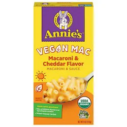 Annies Organic Mac Vegan Cheddar Flavor - 6 Oz