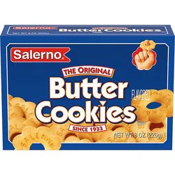 Salerno Butter Flavored Cookies - 8 Oz