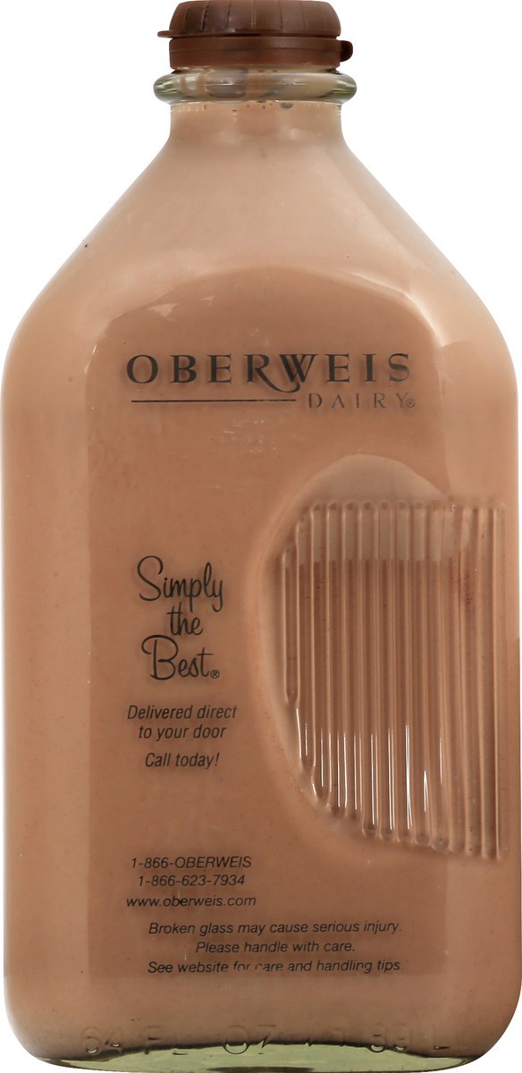 slide 4 of 10, Oberweis Chocolate Milk - 64 Fl. Oz., 64 fl oz