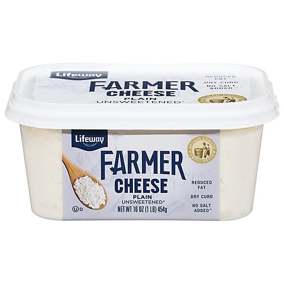 slide 1 of 1, Lifeway Premium Farmer Cheese - 16 Oz, 16 oz
