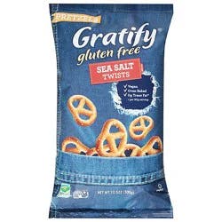 Gratify Pretzel Twist Sea Salt Bag - 10.5 Oz