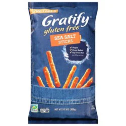 Gratify Pretzel Stick Sea Salt Bag - 10.5 Oz