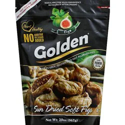 Golden Turkish Soft Figs - 20 Oz