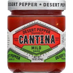 Desert Pepper Salsa Cantina Mild Red - 16 Oz