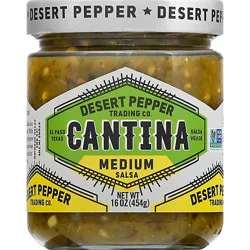 Desert Pepper Salsa Cantina Green - 16 Oz