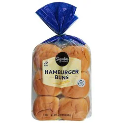Signature Select Buns Hamburger 12ct - 21 Oz