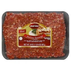 Jewel-Osco Hot Bulk Italian Sausage