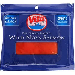 Vita Sliced Smoked Salmon - 3 Oz