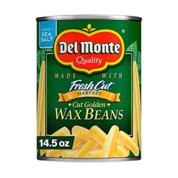 Del Monte Harvest Selects Cut Golden Wax Beans - 14.5 Oz
