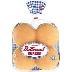 Butternut Hamburger Buns - 12 Oz