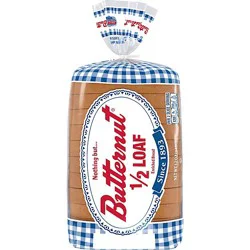 Butternut Bread Half Loaf White - 12 Oz