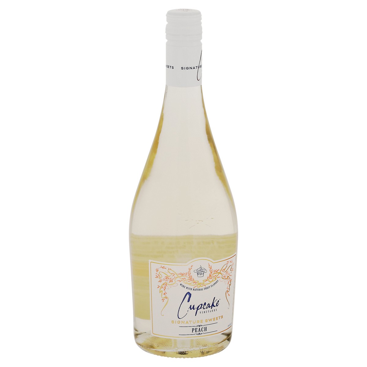 slide 9 of 9, Cupcake Signature Sweets Peach Wine 25.4 fl oz, 25.4 fl oz
