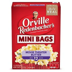 Orville Redenbacher's Movie Theater Butter Microwave Popcorn Mini Bags - 12-1.5 Oz