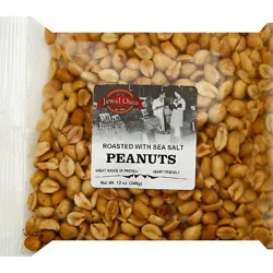 Peanuts Blnached Rs Flat Bag - 12 Oz