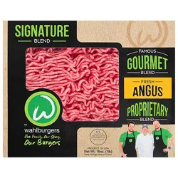 Wahlburger Beef Ground Beef 80% Lean 20% Fat - 16 Oz