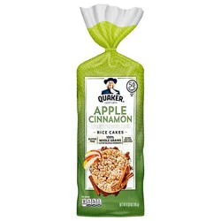 Quaker Rice Cake Apple Cinnamon - 6.53 Oz
