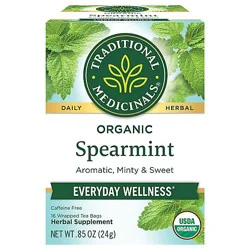 Trad Med Tea Spearmint - 16 Count