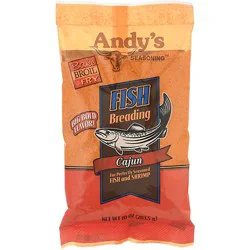 Andys Seasoning Cajun Fish Breading - 10 Oz