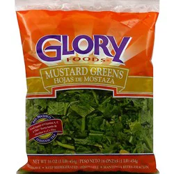 Glory Foods Mustard Greens - 16 Oz