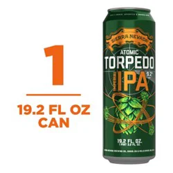 Sierra Nevada Atomic Torpedo West Coast Juicy Imperial Ipa Craft Beer In Can - 19.2 Oz