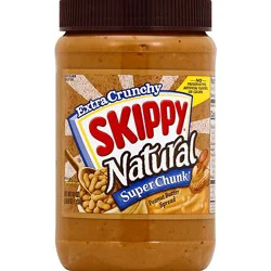 Skippy Natural Chunky - 40 Oz