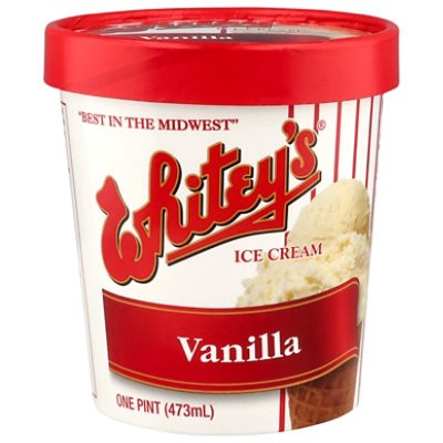 slide 1 of 1, Whiteys Vanilla Ice Cream - 16 Oz, 16 oz