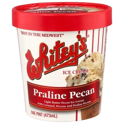 slide 1 of 1, Whiteys Pecan Praline Ice Cream - 16 Oz, 16 oz